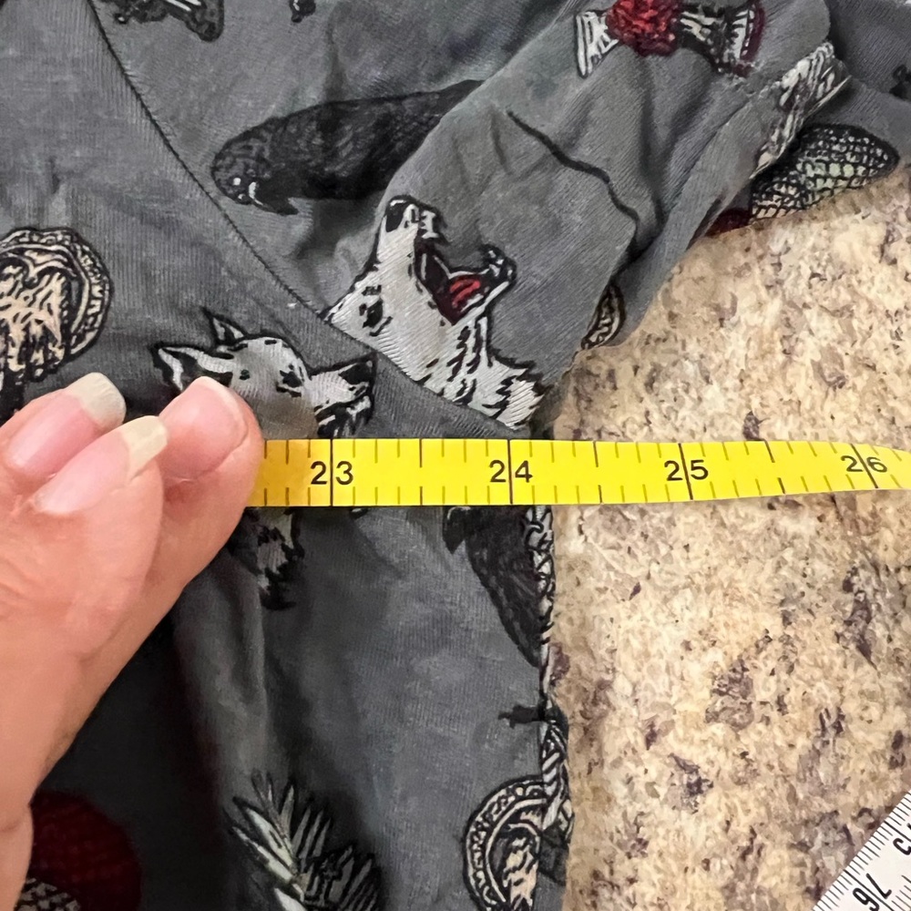 MeUndies men’s House Stark Game of thrones lounge pant shirt pajama set - Picture 9 of 10